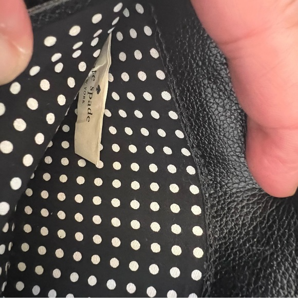 Kate Spade Black Bow Wristlet Wallet B#28 - Picture 11 of 14